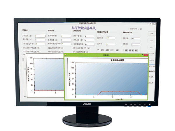 ZSCY127 礦用采煤機塵源跟蹤灑水降塵系統(tǒng)